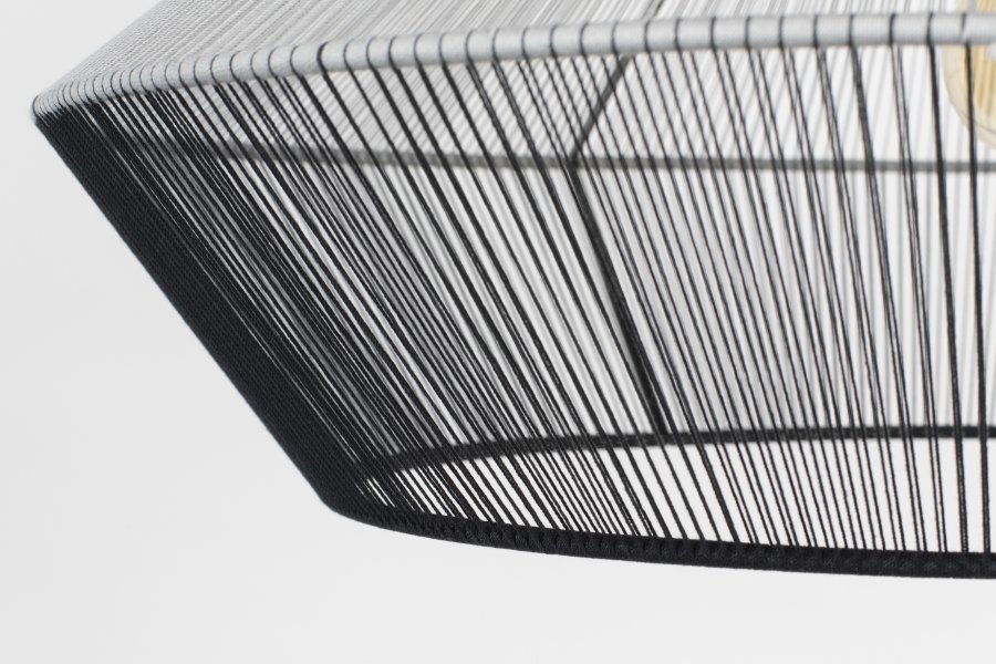 ZUIVER Fairy loftlampe - stengr bomuld og metal