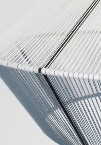 ZUIVER Fairy loftlampe - himmelbl bomuld og metal