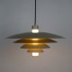 ZUIVER Cole loftlampe - beige metal