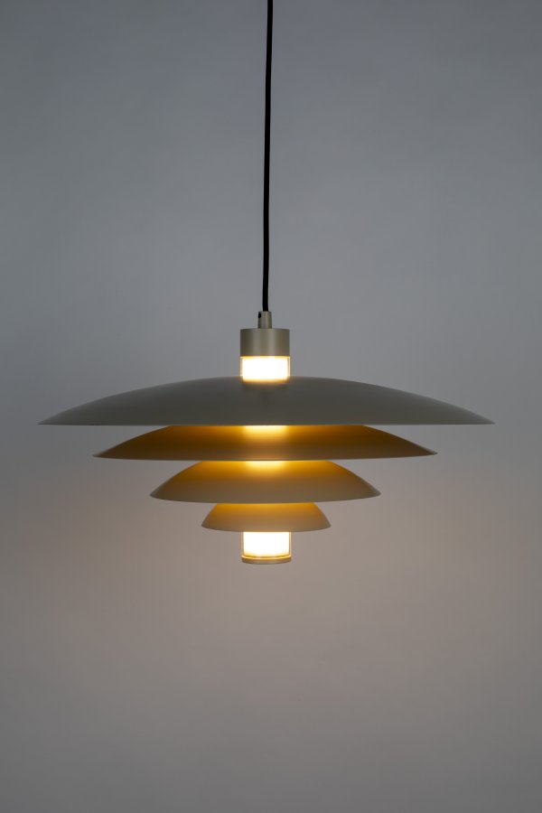 ZUIVER Cole loftlampe - beige metal
