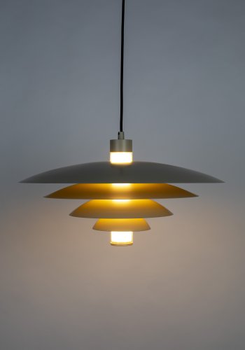 ZUIVER Cole loftlampe - beige metal