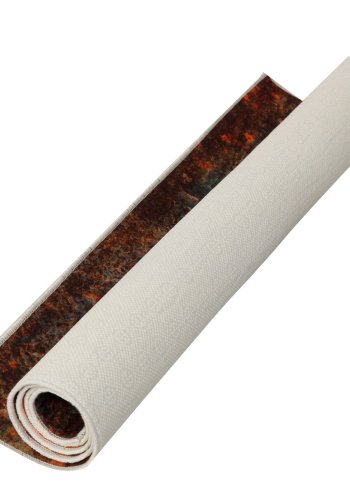 TEPPI Judson gulvtppe, m. mnster, rektangulr - multifarvet polyester (160x230)