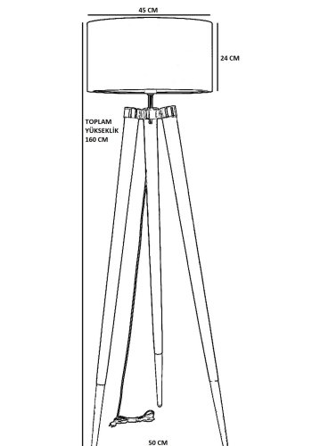 LUMI  gulvlampe -534LUN4397