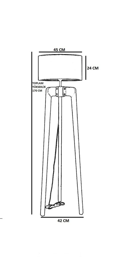 LUMI  gulvlampe -534LUN4422