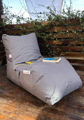 NORDVÄRK udendrs Daybed skkestol, vandtt - gr polyester