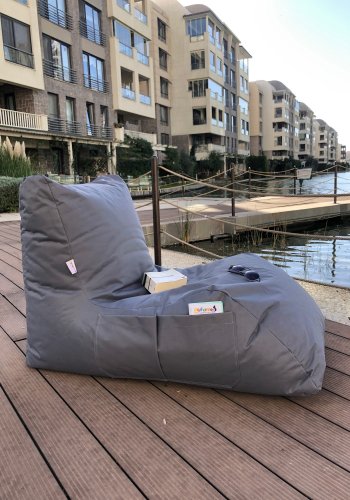 NORDVÄRK udendrs Daybed skkestol, vandtt - gr polyester