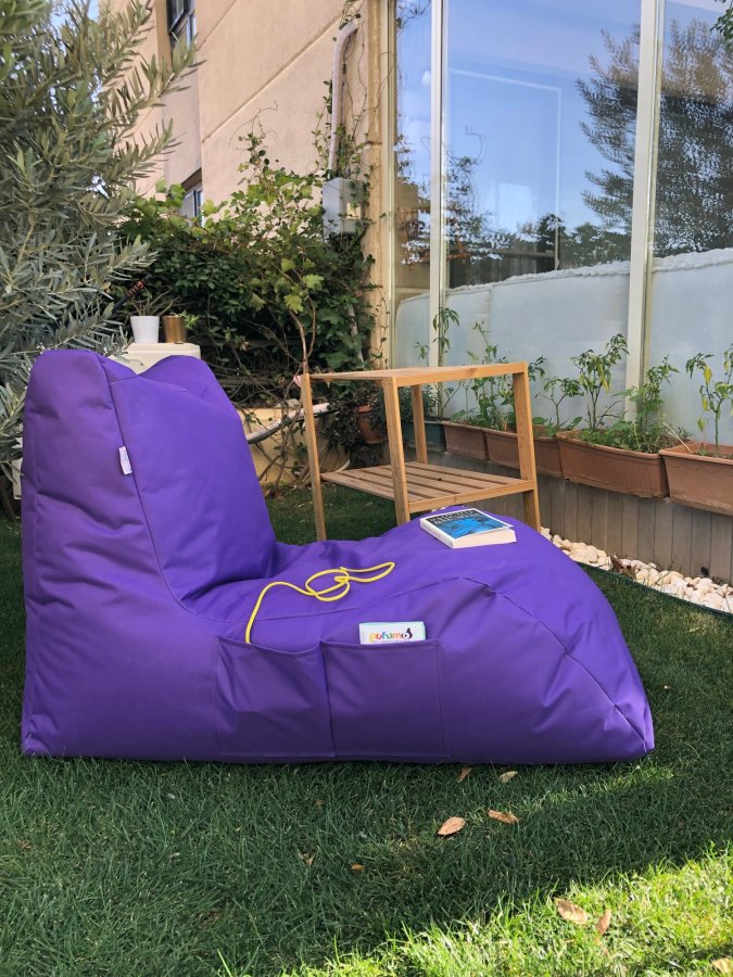 NORDVÄRK udendrs Daybed skkestol, vandtt - lilla polyester