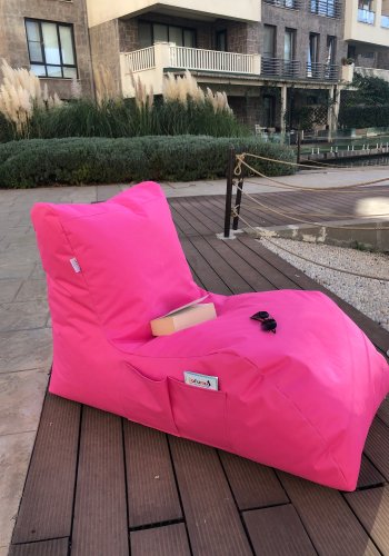 NORDVÄRK udendrs Daybed skkestol, vandtt - pink polyester