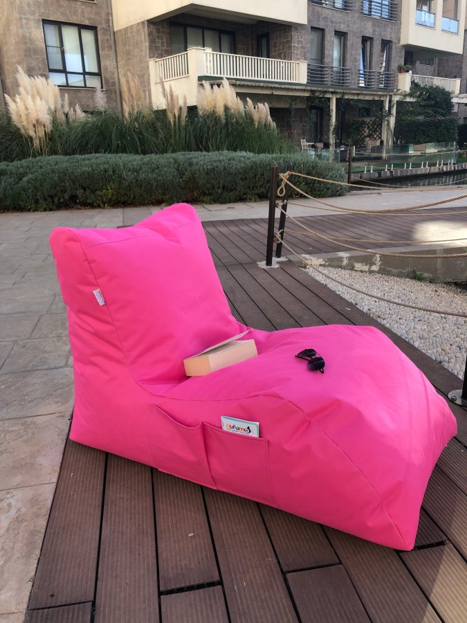 NORDVÄRK udendrs Daybed skkestol, vandtt - pink polyester