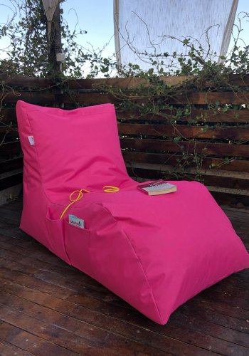 NORDVÄRK udendrs Daybed skkestol, vandtt - pink polyester