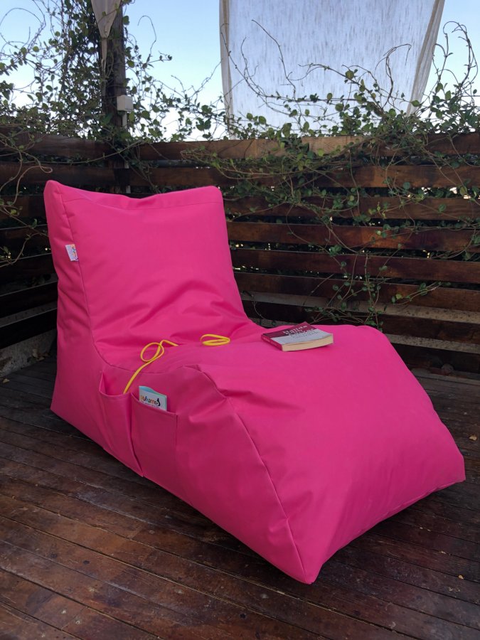 NORDVÄRK udendrs Daybed skkestol, vandtt - pink polyester