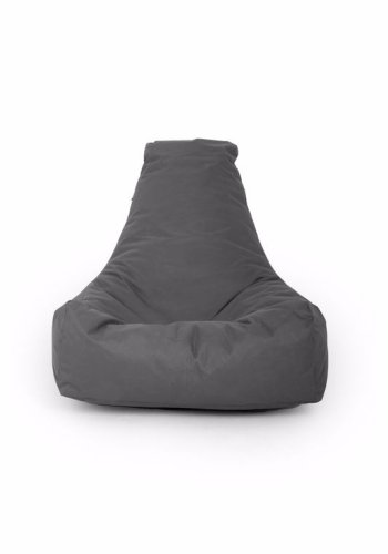 NORDVÄRK Stor udendrs skkestol - gr polyester