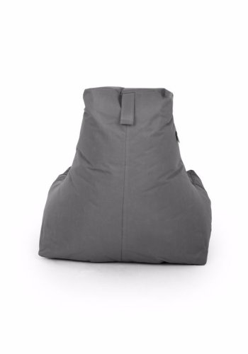 NORDVÄRK Stor udendrs skkestol - gr polyester