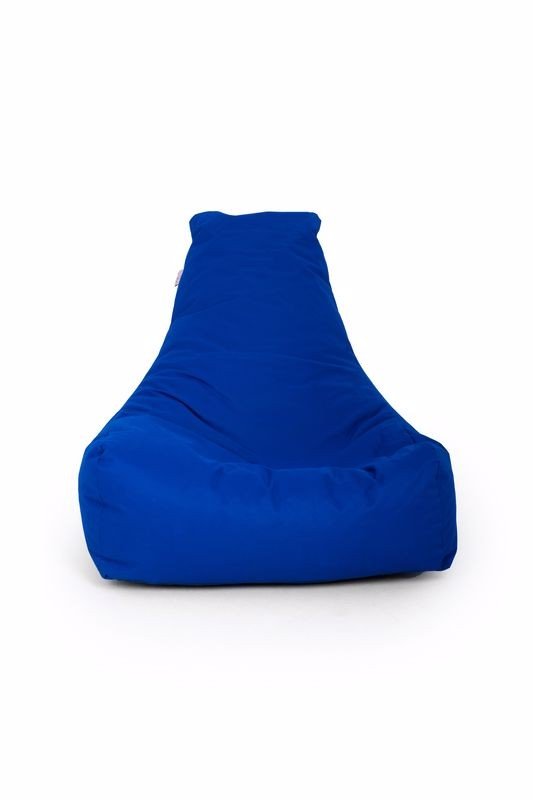 NORDVÄRK Stor udendrs skkestol - bl polyester