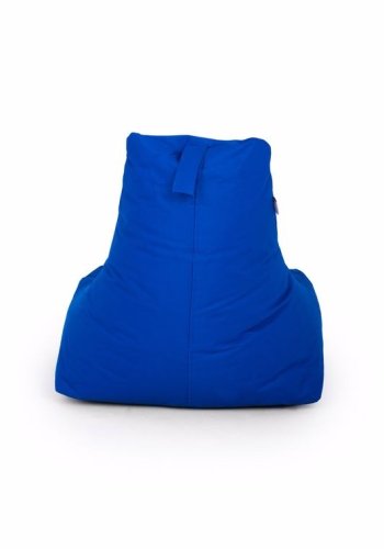 NORDVÄRK Stor udendrs skkestol - bl polyester