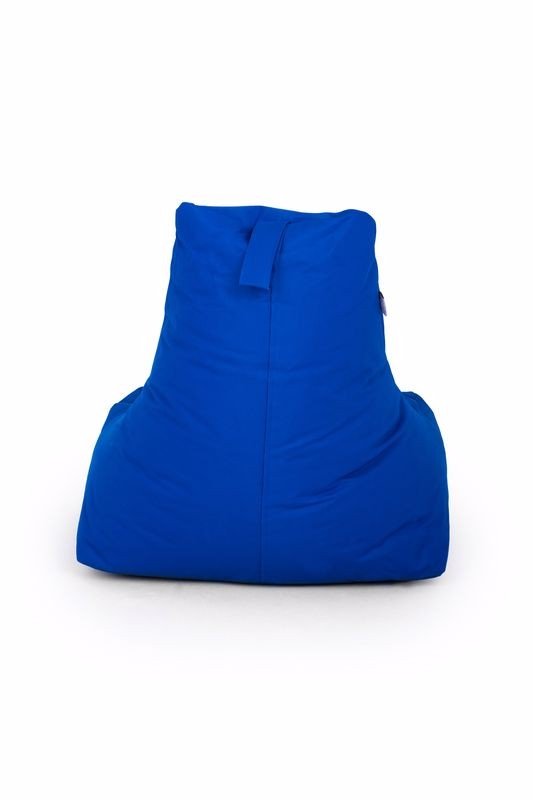 NORDVÄRK Stor udendrs skkestol - bl polyester