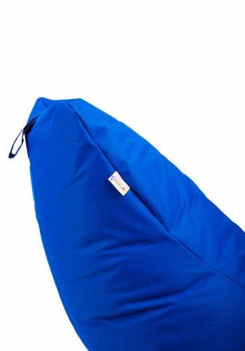 NORDVÄRK Stor udendrs skkestol - bl polyester