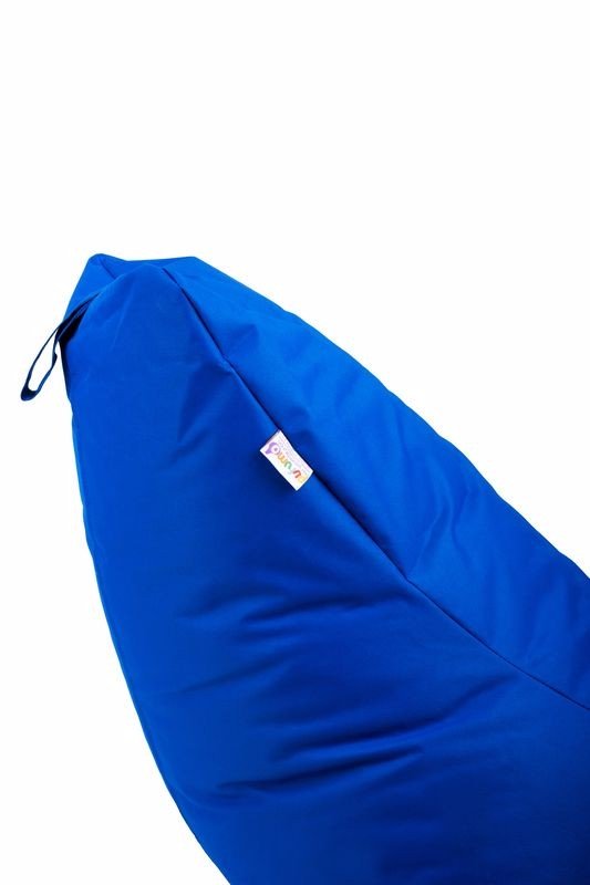 NORDVÄRK Stor udendrs skkestol - bl polyester