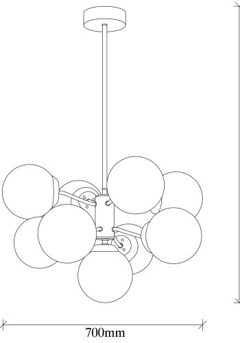 LUMI Thalara lysekrone -536NTD1129