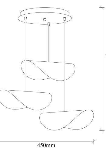 LUMI Matera lysekrone -536NTD1145