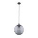 TK Esme loftlampe - grafit glas og sort metal