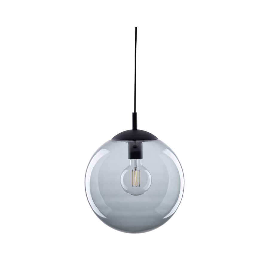 TK Esme loftlampe - grafit glas og sort metal