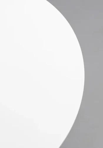 KARE DESIGN Schickeria sofabord, rund - hvid MDF og hvid stl (80)