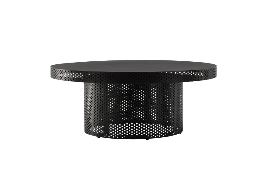 VIND COLLECTION West End x Josefin Lustig sofabord, rund - sort stl (100)