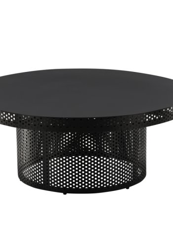 VIND COLLECTION West End x Josefin Lustig sofabord, rund - sort stl (100)