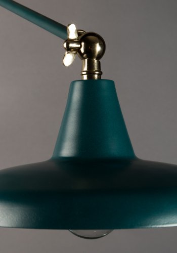 DUTCHBONE Hector vglampe - blgrn jern