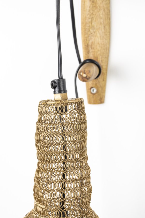 WHITE LABEL LIVING Alen vglampe - guld jern