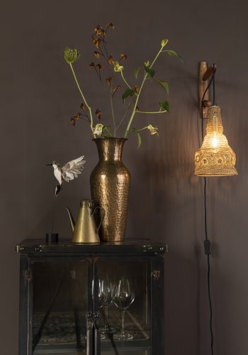 WHITE LABEL LIVING Alen vglampe - guld jern