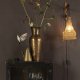 WHITE LABEL LIVING Alen vglampe - guld jern