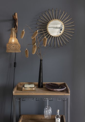 WHITE LABEL LIVING Alen vglampe - guld jern