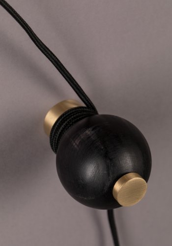 DUTCHBONE Bulan vglampe - hvid glas og jern