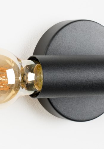 ZUIVER Hawk vglampe - sort jern