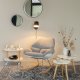 WHITE LABEL LIVING Hajo vglampe - sort jern