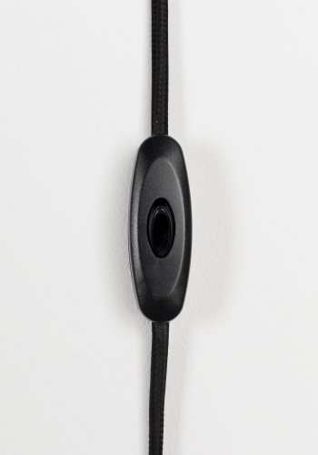 WHITE LABEL LIVING Xavi Sort vglampe - sort jern