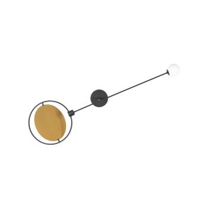 ZUIVER Sirius vglampe - sort jern