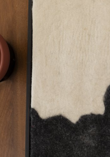 DUTCHBONE Zahra vglampe - terra terracotta og sort metal