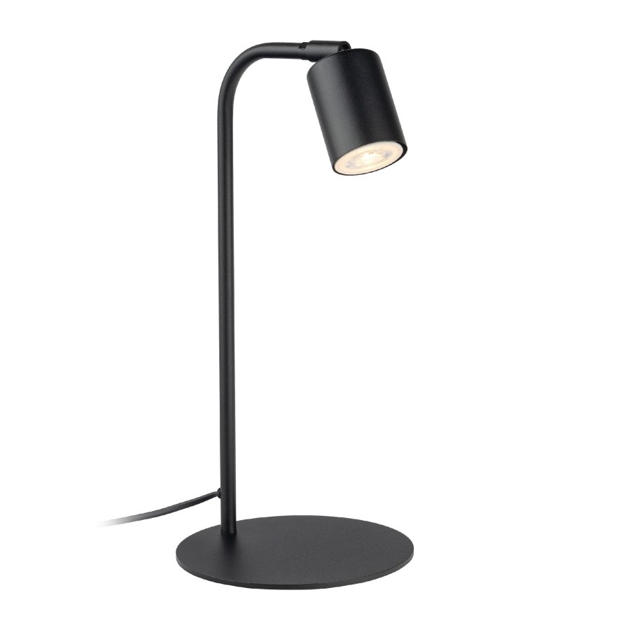 TK Logan bordlampe - sort metal