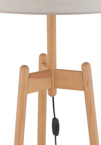 TK Perez gulvlampe - natur hr og natur tr