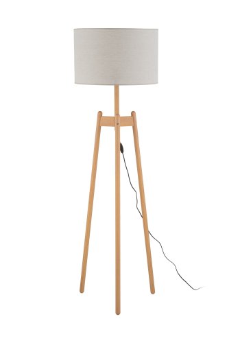 TK Perez gulvlampe - natur hr og natur tr