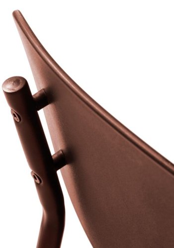 Kirkland spisebordsstol - terracotta og terracotta ben