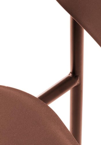 Kirkland spisebordsstol - terracotta og terracotta ben