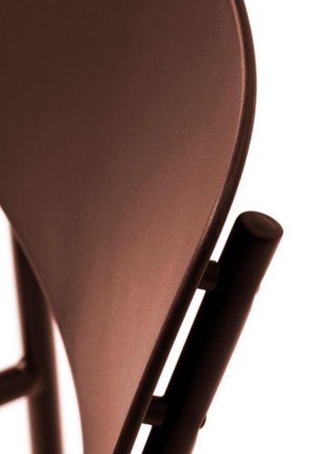 Kirkland spisebordsstol - terracotta og terracotta ben