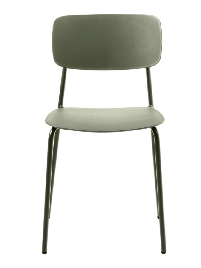 Kirkland spisebordsstol - olivengrn og olivengrn ben
