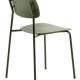 Kirkland spisebordsstol - olivengrn og olivengrn ben