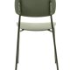 Kirkland spisebordsstol - olivengrn og olivengrn ben
