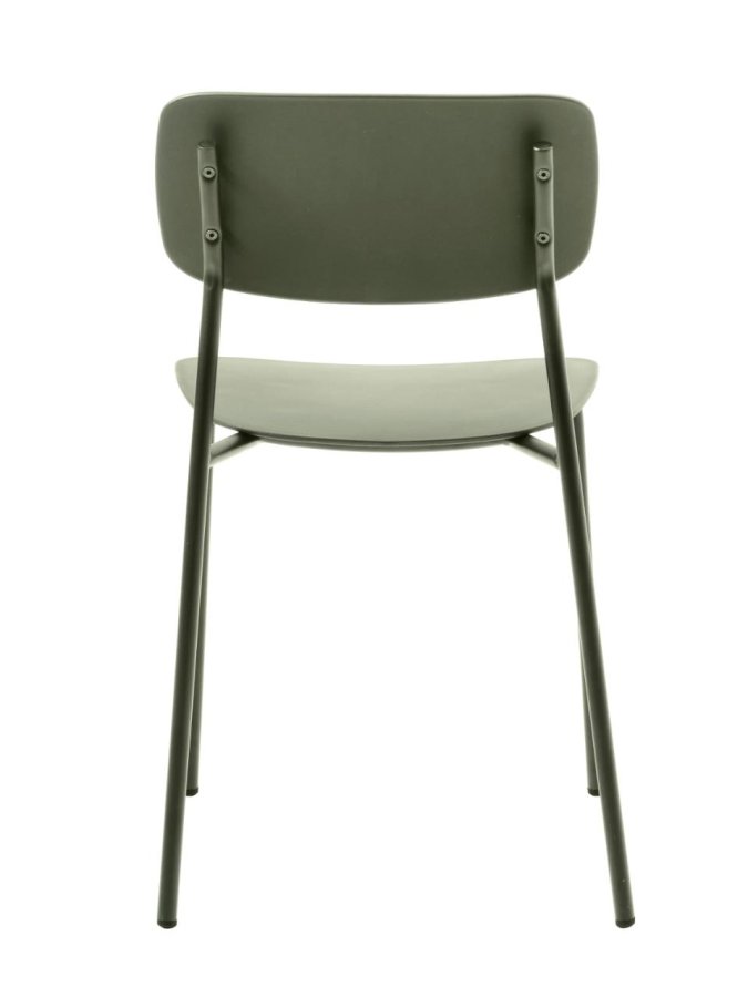 Kirkland spisebordsstol - olivengrn og olivengrn ben